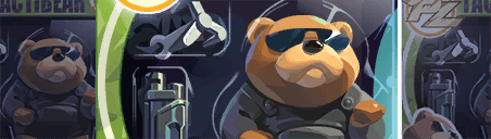 การ์ด PlayZilla Tactibear