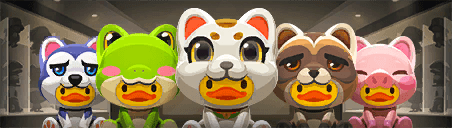 การ์ด Hatchbudz: Quacked Series