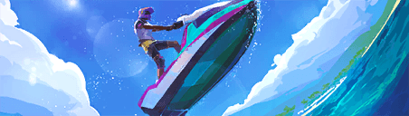 การ์ด Retrowave