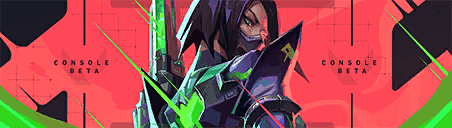 การ์ด Valorant Console Beta