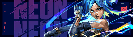 การ์ด VALORANT Neon 
