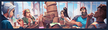 การ์ด Catch Up Over Tea