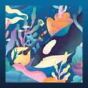 การ์ด Pearl District: Seascape