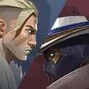 การ์ด VERSUS // Sova + Cypher