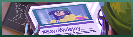 การ์ด #SAVEWIDEJOY
